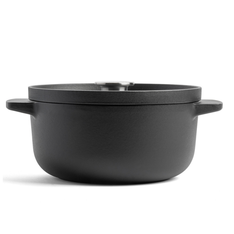 KitchenAid troškintuvas 22 cm / 3,3 l, Matt Black