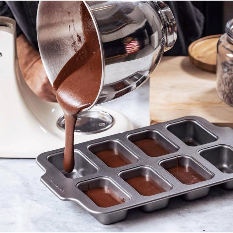 Мини-прямоугольные формы для торта KitchenAid, 8 шт.