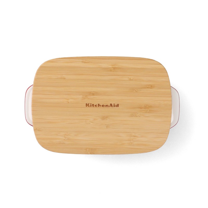 KitchenAidin pieni leivinpannu kannella, 0.9L, Empire Red