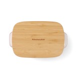 KitchenAid vidējs cepšanas trauks ar vāku, 1.9L, Empire Red