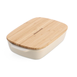 KitchenAid keraamiline ahjuvorm kaanega, väike, 0.9L, Almond Cream