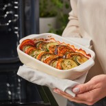 KitchenAid Small Baker with lid, 0.9L, Almond Cream