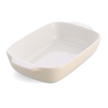 KitchenAid mittlere Auflaufform mit Deckel, 1.9L, Almond Cream