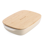 KitchenAid lielais cepšanas trauks ar vāku, 3.8L, Almond Cream