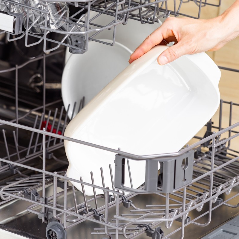 KitchenAid lielais cepšanas trauks ar vāku, 3.8L, Almond Cream