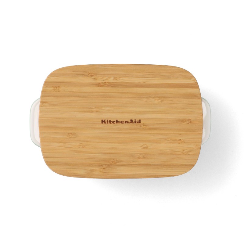 Маленькая форма для выпечки KitchenAid с крышкой, 0.9L, Pistachio