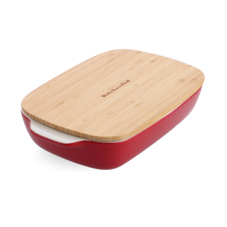 KitchenAid Medium Baker with lid, 1.9L, Empire Red