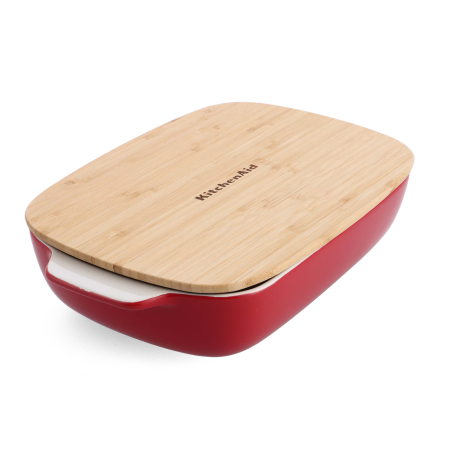KitchenAid Large Baker with lid, 3.8L, Empire Red