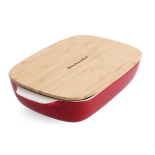 KitchenAid keraamiline ahjuvorm kaanega, suur, 3.8L, Empire Red