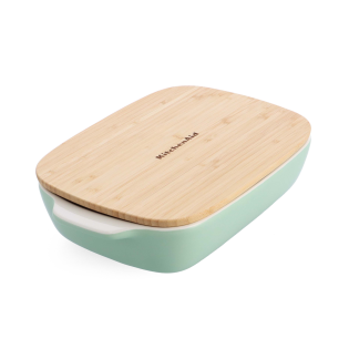 KitchenAid mittlere Auflaufform mit Deckel, 1.9L, Pistachio