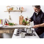 KitchenAid Classic Edelstahl Stieltopf, 14 cm