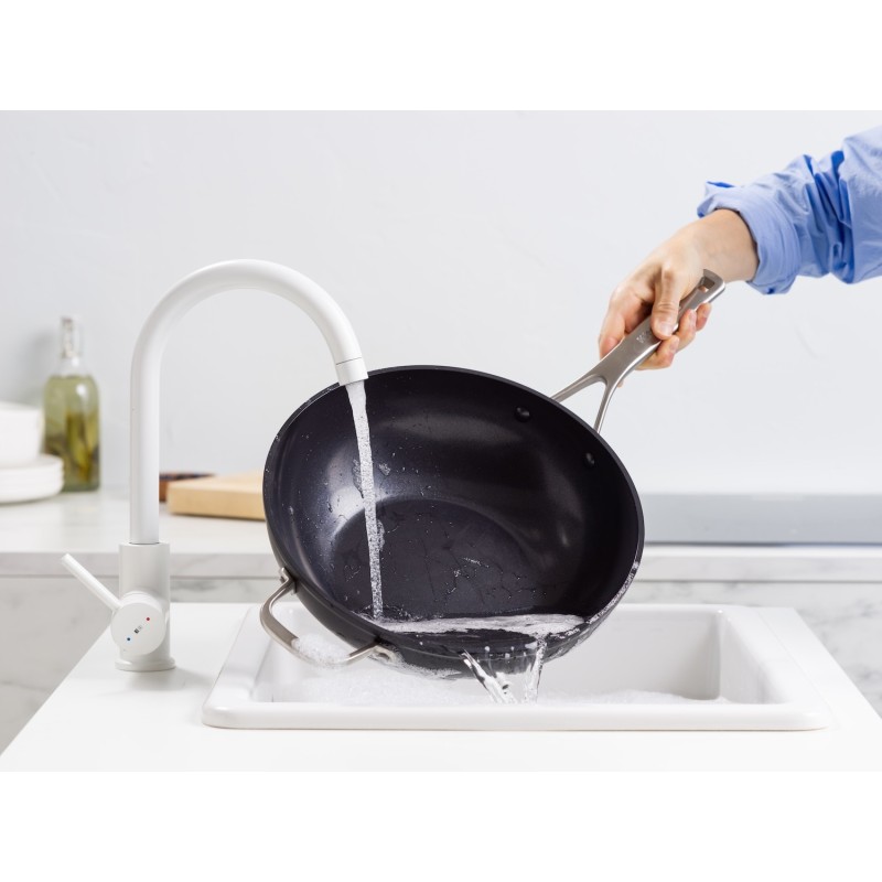 KitchenAid kaltinė grūdinto aliuminio WOK keptuvė 30 cm