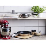 KitchenAid Classic Stainless Steel - 2 OpenFrypan Set 24cm / 28 cm