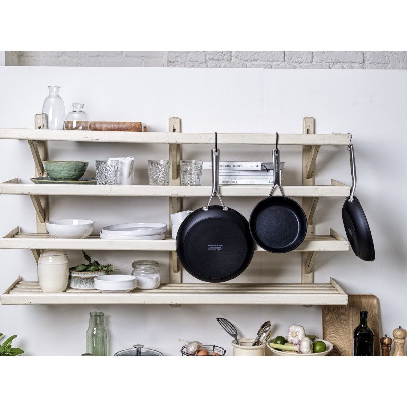 KitchenAid Bratpfannenset aus geschmiedetem, gehärtetem Aluminium, 20cm/28cm