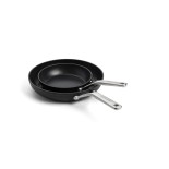 KitchenAid kaltinė grūdinto aliuminio keptuvė rinkinys 20cm/28cm