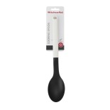 KitchenAid Cooking Spoon, Porcelain White, 34cm