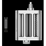 Metallinen 3-in-1-pastalisävaruste