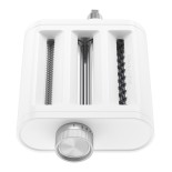 Muovirunkoinen 3-in-1-pastalisävaruste