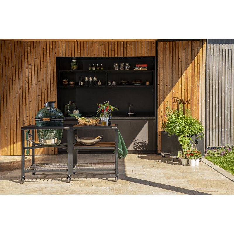 Big Green Egg Medium 40см керамический угольный гриль – BBQ