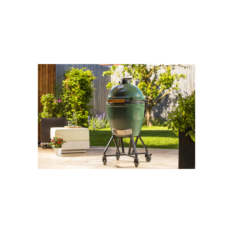 Big Green Egg Nest + Handler alus ratastega