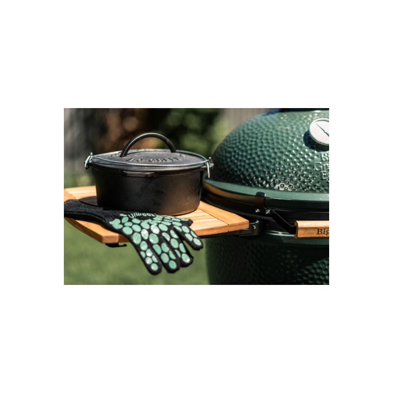 Big Green Egg EGG sānu galdiņi no akācijas koka – salokāmi