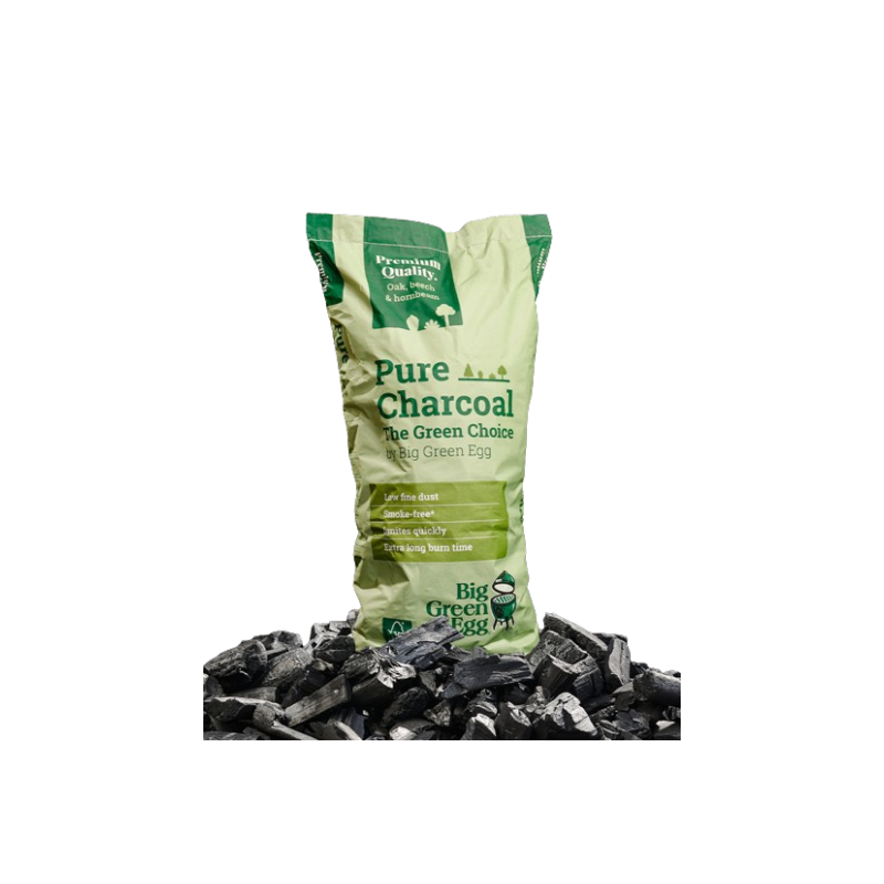 Big Green Egg Pure Charcoal – Premium Grillihiili