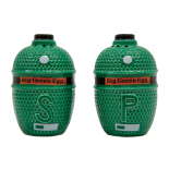 Big Green Egg Druskos ir Pipirų Indeliai – Keramika