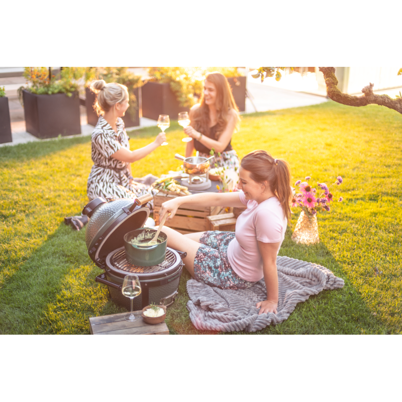 Big Green Egg MiniMax Grilis – Kompaktiškas Keraminis BBQ