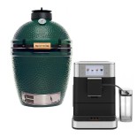 Big Green Egg M aloituspaketti + täysin automaattinen espressokone KF8