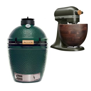 Big Green Egg M stardkomplekt + Artsan mikser Evergreen