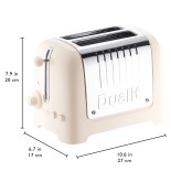 Dualit 2 Slot Lite Toaster Black – Perfect Toast