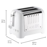 Dualit 2 Slot Lite Toaster Black – Perfect Toast