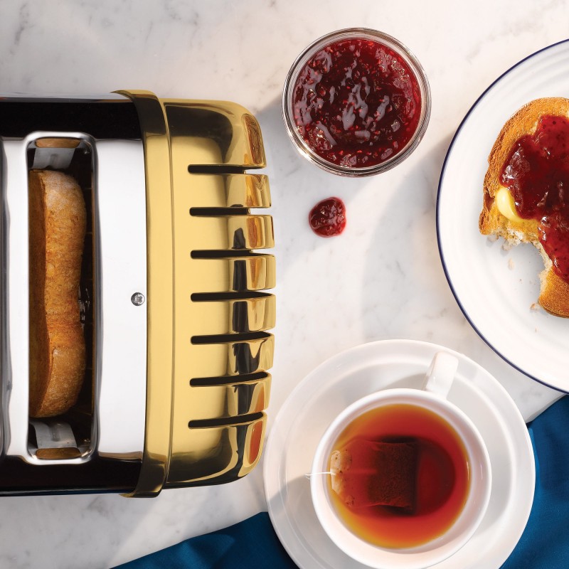 Dualit 2 Slice NewGen Classic Toaster Brass