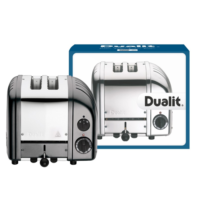 Dualit 2 viilu NewGen Classic Metallic Charcoal