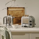 Dualit 2-viipaleinen NewGen Classic -leivänpaahdin Metallic Silver