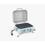 Kenmore Retro 2-Põletiga Kaasaskantav Gaasigrill – Turquoise