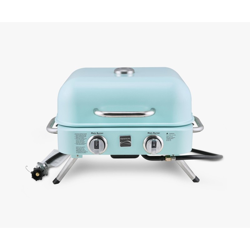 Kenmore Retro 2-Brenner Tragbarer Gasgrill –
