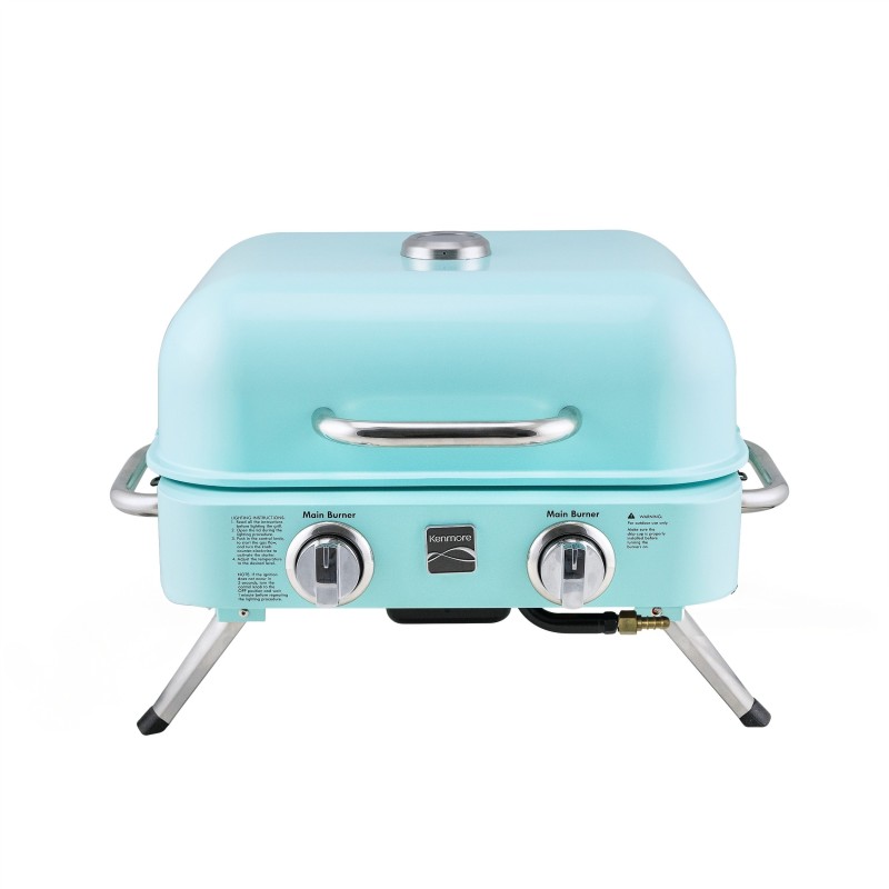 Kenmore Retro 2-Brenner Tragbarer Gasgrill –