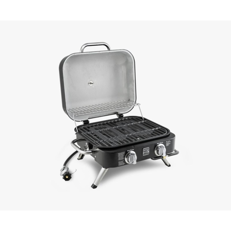 Kenmore Retro 2-Põletiga Kaasaskantav Gaasigrill – Black