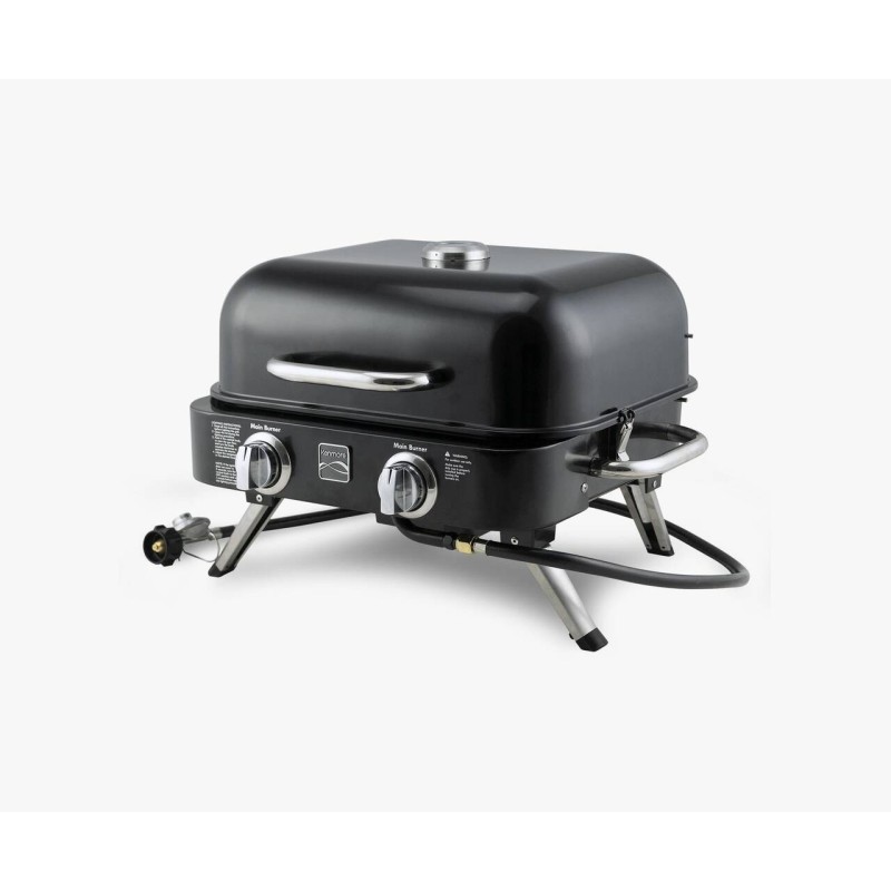 Kenmore Retro 2-Burner Portable Gas Grill - Black