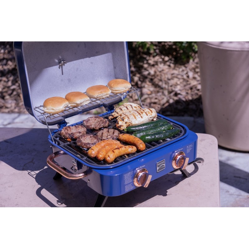 Kenmore Retro 2-Burner Portable Gas Grill - Black