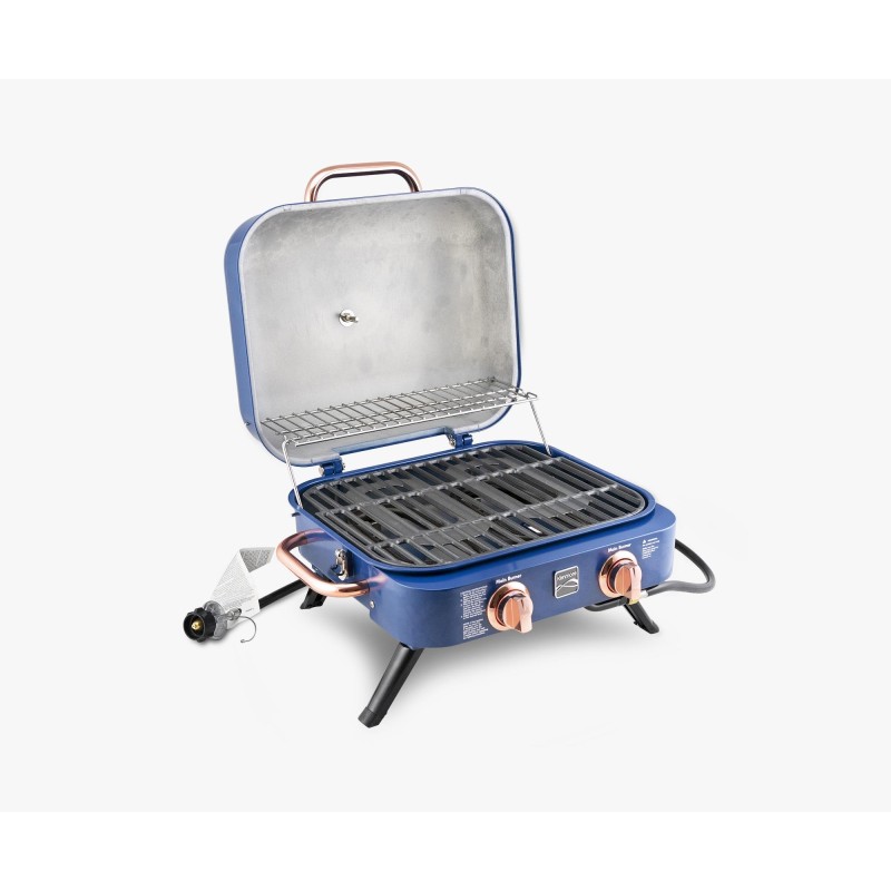 Kenmore Retro 2-Burner Portable Gas Grill - Black