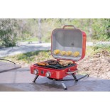 Kenmore Retro 2-Põletiga Kaasaskantav Gaasigrill – Red