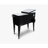 Permasteel 75L terassijäähdytin pyörillä,  Black