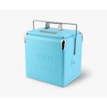 Permasteel 13L Portable Cooler | Retro Steel Ice Chest
