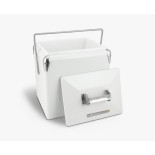 Permasteel 13L Portable Cooler | Retro Steel Ice Chest