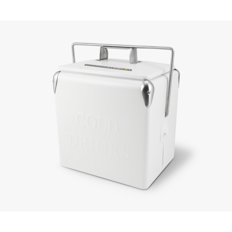 Permasteel 13L Portable Cooler | Retro Steel Ice Chest