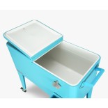 Permasteel 75L Rolling Patio Cooler with Wheels