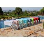 Permasteel 75L terassijäähdytin pyörillä, Pink