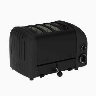 Dualit 4 šķēļu NewGen Classic tosteris Stealth Black